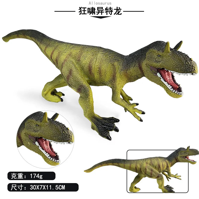 Dinosaurs World Brinquedo Savage Jurassic Indominus Rex Spinosaurus Triceratops Action Figures Collection Toy For Children Gifts