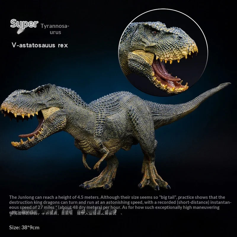 Simulation Dinosaur Model Vastatosaurus Rex Realistic Static Dinosaur Figure Collection Desktop Decoration Toy For Adult