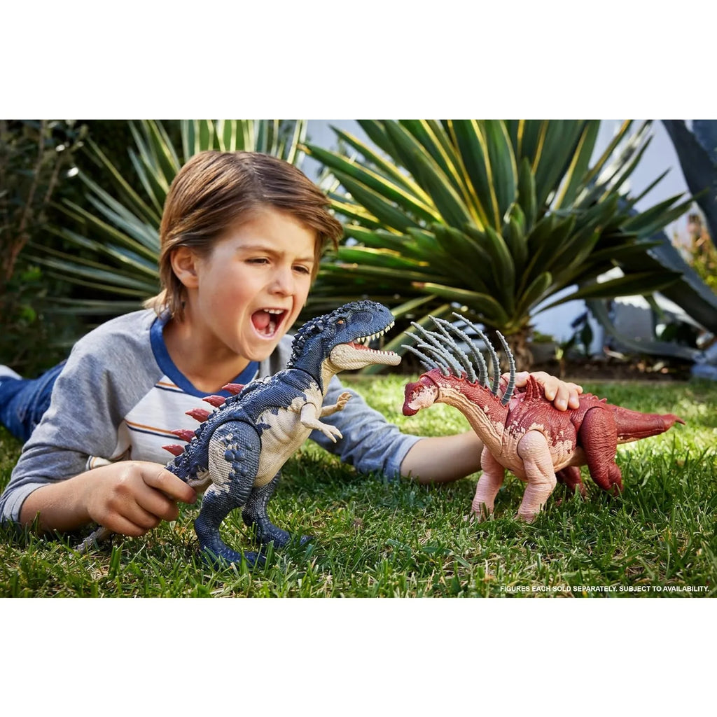 Original Jurassic World The Chaos Theory Gigantic Trackers Bajadasaurus Mapusaurus Action Figure Dinosaur Toys for Boys Gifts