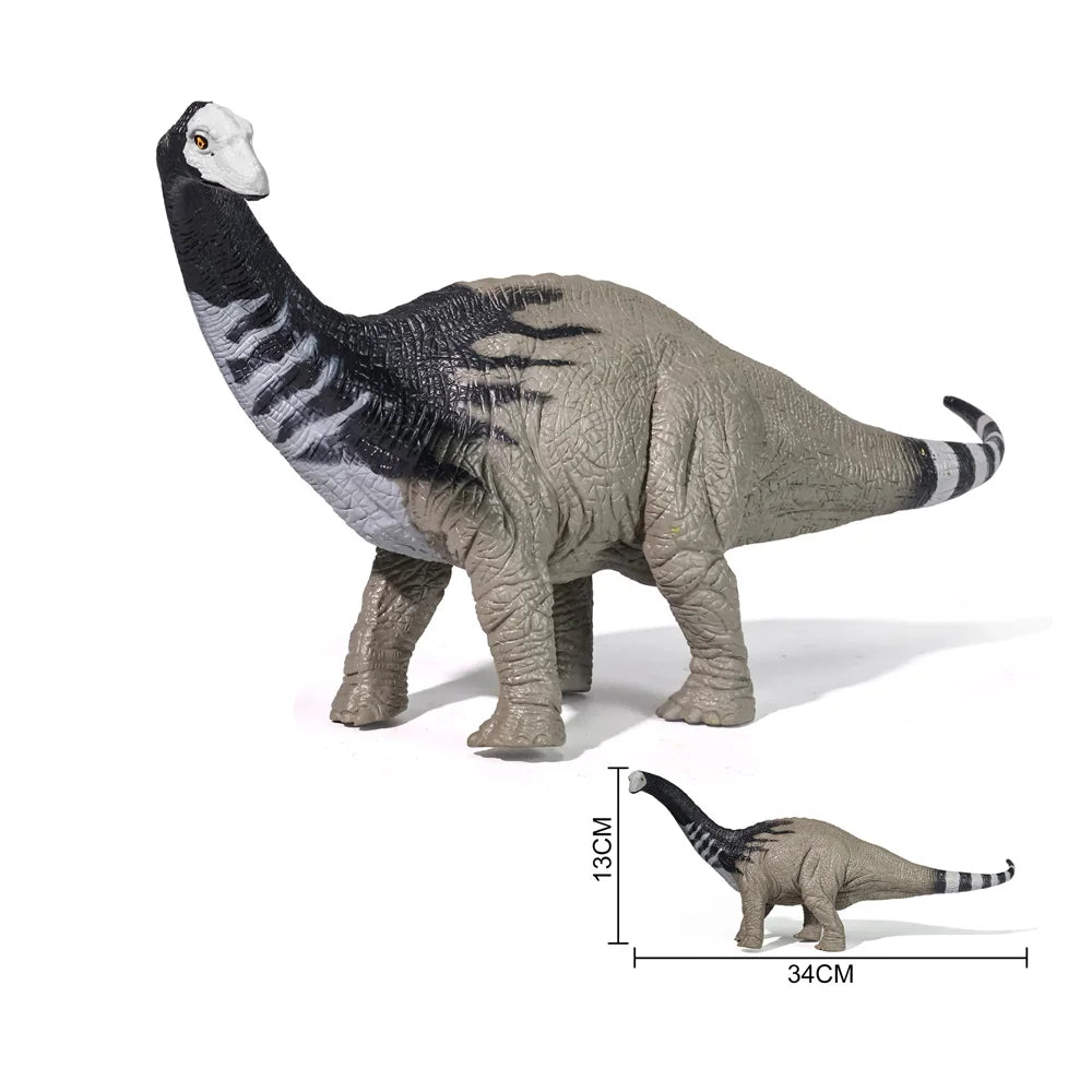 Large Realistic Jurassic Apatosaurus Dinosaur Model Solid Long-Neck Dino Figure Educational Toy & Collectible Gift for Kids HG59