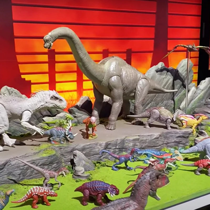 Original Mattel Jurassic World Sound & Attack T-REX Dinosaur Toys  Action Figure Digital Play Toys for Boys Chrismtas Gifts