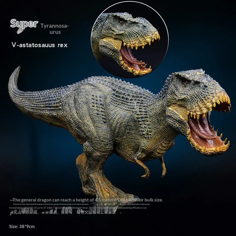 Simulation Dinosaur Model Vastatosaurus Rex Realistic Static Dinosaur Figure Collection Desktop Decoration Toy For Adult